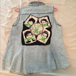 5 Seconds of Summer Denim Vest